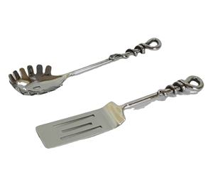 ชุดช้อนส้อมสแตนเลสสแตนเลสร้อนและช้อนหวานตกแต่งอินเดียทำด้วยมือชุดเครื่องใช้บนโต๊ะอาหารทำจากเหล็กเคลือบเงา/นิกเกิล - Product Image 1