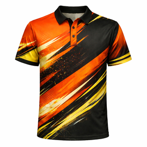เสื้อคริกเก็ตชายคุณภาพสูง หลายสี บริการ OEM รับทำโลโก้ ชื่อทีม ผ้าโพลีเอสเตอร์ 100% ชุดกีฬา ชุดทีม - Product Image 4