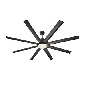 Ventilatore da Soffitto LED Moderno da 72 Pollici, 6 Velocità, Telecomando, Dimmerabile, 3 Temperature di Colore, Motore DC Reversibile, Basso Profilo - Product Image 1