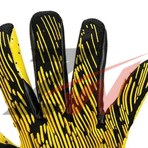 Gants de gardien de but de nouvelle conception, prix bas, avec paume en latex antidérapant et protection des doigts. - Product Image 5