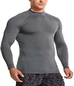 Camiseta de Protección Solar Ligera, de Secado Rápido y Transpirable, de Alta Calidad, con Logotipo Personalizado, Camiseta de Protección Solar para Hombre, Logotipo Personalizado, Mangas Largas - Product Image 1