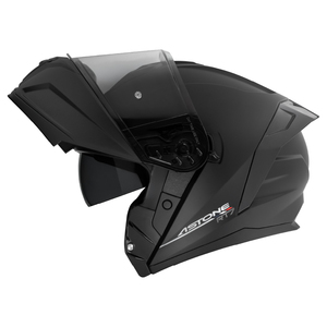 ASTONE <b>HELMETS</b> New Fashion Matt Black <b>Safety</b> ABS Flip up Modular <b>Helmet</b> with Polyester Lining RT7 XS-2XL - Product Image 2