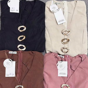 ชุดเซ็ตสองชิ้นสำหรับฤดูร้อน สไตล์ลำลองสำหรับผู้หญิง ผ้าฝ้ายเป็นมิตรกับสิ่งแวดล้อม ทรงเข้ารูป สวมใส่สบาย แฟชั่นธรรมชาติ ซักได้ ปรับแต่งได้ - Product Image 6