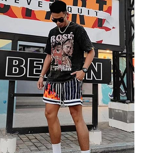 For Purple Solid Basketball Shorts Quick Dry Breathable Gym Wear Sweat Resistant Mesh Custom Sublimation Eco-Friendly High - Product Image 6