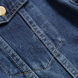 แจ็คเก็ตยีนส์ผู้ชายสุดเท่สำหรับฤดูหนาว ออกแบบมาเพื่อการสวมใส่ลำลองในชีวิตประจำวัน ผลิตจากผ้าที่ทนทาน ให้ความสบายและดูทันสมัย - Product Image 4