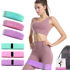 Bande de Résistance en Tissu pour Exercices Fessiers, Entraînement des Hanches, Squats – Accessoires de Fitness – Fournisseur en Gros, Fabricant, Logo Personnalisé, OEM - Product Image 5