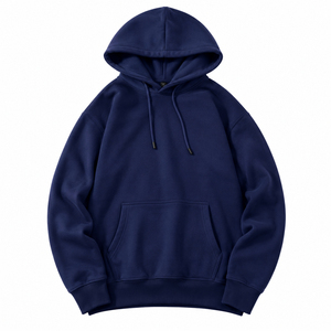 Sudaderas con Capucha para Hombre al por Mayor, 100% Algodón, Forro Polar, Cómodas, Casuales, a la Moda, Gruesas, Lisas, Disponibles para Personalización 3D - Product Image 6