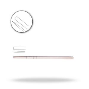 Osteótomo Cottle de 18 cm, Recto y Graduado, Instrumento Quirúrgico para Corte de Hueso en Otorrinolaringología y Rinoplastia - Product Image 1