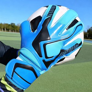 Guantes de portero de fútbol con logo personalizado para adultos, guantes de entrenamiento para portero, agarre fuerte, antideslizantes, transpirables. - Product Image 6