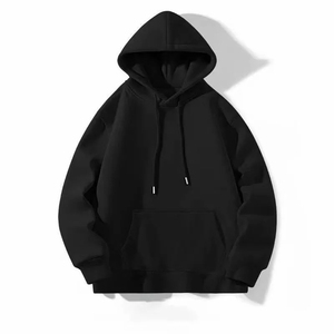 Wholesale 2025 Custom Logo French Terry Thick Heavyweight Oversized hoodies for Men Drop Shoulder 500 460 400 Gsm <b>Sweatshirt</b> - Product Image 2