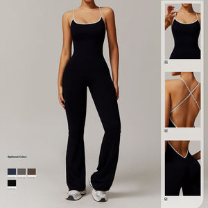 Mono ajustado original de alta calidad para mujer, transpirable, moderno, de verano, con logo personalizado. - Product Image 2