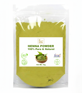 Henna en Polvo 100% Orgánica OEM, Grado Cosmético Natural Puro para el Crecimiento del Cabello, Coloración y Acondicionamiento al Mejor Precio en India - Product Image 1