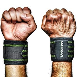 OEM Personnalisé Bandes de Poignet Élastiques Robustes de 18 Pouces avec Boucles pour le Pouce Respirantes pour la Musculation en Salle de Sport Crossfit Sangle de Poignet pour la Musculation - Product Image 4