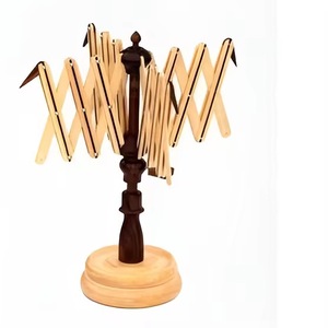 Adjustable Wooden <b>Yarn</b> <b>Swift</b> Foldable Knitting Winder Simple Style Sewing Accessory Convenient for Needlework - Product Image 2