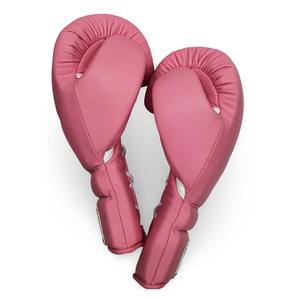 Guantes de Boxeo de Cuero Vacuno de Primera Calidad, Color Dorado, con Cordones en la Muñeca, para Entrenamiento de Muay Thai, MMA y Kickboxing - Product Image 2