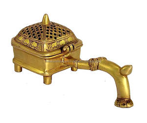 Luxury Metal <b>Bakhoor</b> <b>Burner</b> for Gifts Arabic Aluminum Brass Incense Holder Set High-Quality Steel <b>Bakhoor</b> <b>Burner</b> By FWE - Product Image 1