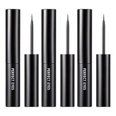 Tony Moly Perfect Eyes Superproof Eyeliner No. Ensemble de 3 produits Super Black à formule chimique liquide - Prix réduit - Product Image 1