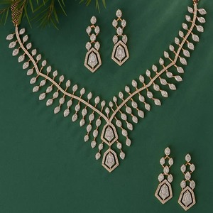 14K <b>Solid</b> <b>Gold</b> IGI Certified Emerald Cut Lab Grown Diamond Choker Necklace Claw Setting Bridal Diamond <b>Pendants</b> & Charms - Product Image 1