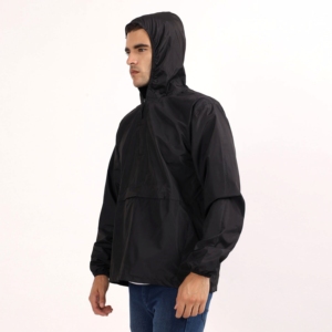 Custom Logo Thick Waterproof Windproof Water Resistant Stand Zipper Jacket Outdoor Sports hiking <b>hooded</b> rain jacket - Product Image 6