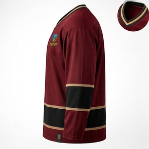 Jersey de Hockey sobre Hielo Personalizado, Ropa Deportiva, Material de Poliéster Ligero, Construcción Transpirable, Ajuste Atlético Cómodo - Product Image 6