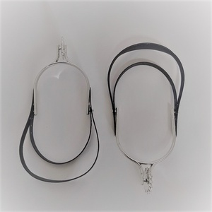 Espuelas de Alta Calidad y Cinturón de Espuelas Ajustable de Cuero, Equipo de Equitación Estilo Vaquero Occidental, Equipo de Entrenamiento Ecuestre - Product Image 3