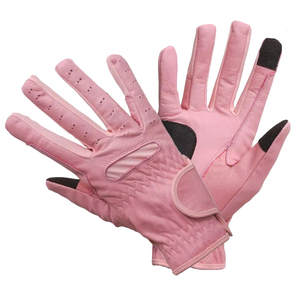 Gants d'équitation d'hiver unisexes en cuir de haute qualité, réglables, antidérapants, avec logo personnalisé - Product Image 6