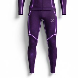 Combinaison de sport à compression extensible dans 4 directions pour hommes, vêtements de sport sans couture, tenue athlétique haute performance, tenue de course professionnelle pour marathon - Product Image 2