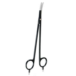 Ciseaux chirurgicaux Metzenbaum de 18 cm, revêtement noir, acier inoxydable de qualité médicale, outil de dissection pour une chirurgie précise des tissus mous - Product Image 6
