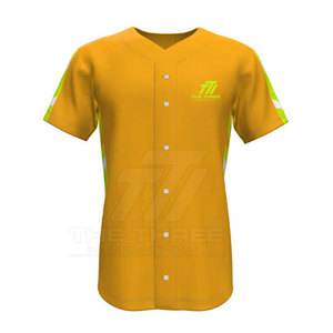 Diseño de Logotipo Personalizado, Uniforme de Béisbol Transpirable de Alta Calidad, Impresión por Transferencia de Calor, Servicio OEM Disponible, Precio Razonable, Popular - Product Image 3
