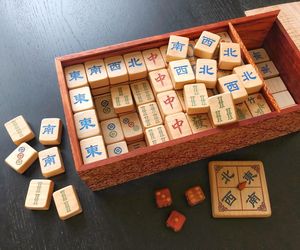 Ensemble de Mahjong en Bois Écologique Fait Main Personnalisé – Vente en Gros Usine – Fournisseur en Vrac – Jeu de Mahjong Chinois Traditionnel – Idéal pour un Cadeau de Pendaison de Crémaillère - Product Image 3