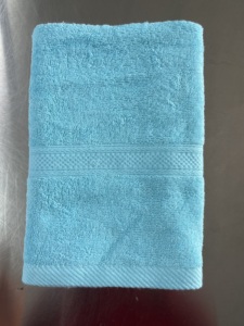 100% Cotton Woven Durable Dobby Bath <b>Towel</b> Small Size - Product Image 2
