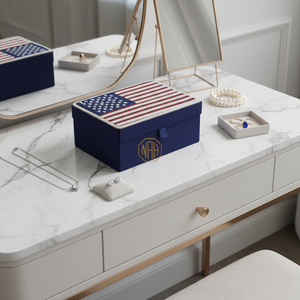 Handmade Luxury Beaded Jewelry <b>Box</b> <b>Floral</b> Design Decorative Storage Organizer Gift Packaging for B2B Buyers - Product Image 2