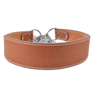 New Arrival Weightlifting Leather Dipping Belt Gym Workout Bodybuilding Training <b>Back</b> <b>Support</b> Fitness Exercise Adjustable Belt - Product Image 1