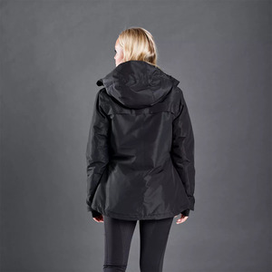 Women Winter Vintage Waterproof Nylon <b>Lightweight</b> Hooded <b>Long</b> Raincoat Casual <b>Coat</b> Wholesale Price - Product Image 5