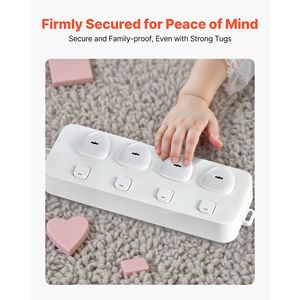 Confezione da 70 coperture per prese elettriche, tappi protettivi per prese elettriche, installazione facile, funzione di sicurezza per la prevenzione degli urti - Product Image 4
