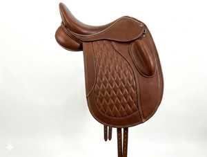 Selle d'équitation anglaise professionnelle pour dressage et saut d'obstacles, en cuir véritable, personnalisable, directement de l'usine, authentique et internationale - Product Image 5