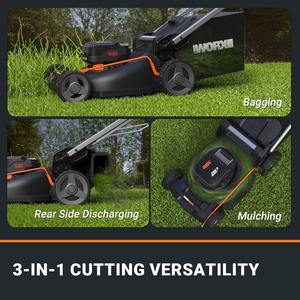 Nouvelle tondeuse à gazon sans fil, tondeuse électrique à vitesse variable, tondeuse à gazon autotractée avec Aerodeck et Intellicut - Product Image 6