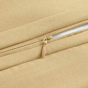 Ensemble de couettes 4 pièces marron - Product Image 4