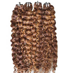 High Quality Wholesale HD for Lace Frontal Closure Virgin Remy <b>Hair</b> <b>Wig</b> Natural Color Curl Bulk <b>Extension</b> Bundle at a Price - Product Image 5