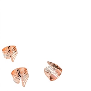 Elegante Juego de Servilleteros de Nácar y Latón, Hechos a Mano con Incrustaciones de Nácar, Anillos Decorativos para Servilletas para Restaurantes de Alta Cocina - Product Image 2