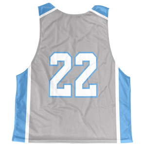 Camisetas de Lacrosse Reversibles de Malla Birdseye de 200 g/m² que Absorben la Humedad, Secado Rápido, Logotipo Personalizado Sublimado, para Prácticas de Equipo - Product Image 4