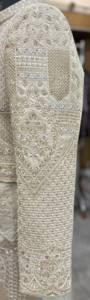 Sherwani Tradicional para Hombre con Cuello Mandarín, Diseño de Arco Herencia, Sin Arrugas, para Bodas y Fiestas, Tacto Divino Premium - Product Image 6