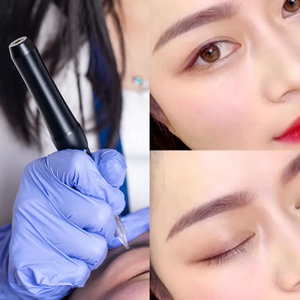 Máquina de Maquillaje Semipermanente de Acero Inoxidable, Pistola de Tatuaje para Cejas y Labios, Uso Profesional en Estudio de Belleza PMU - Product Image 6