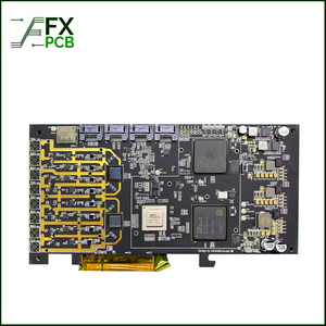 Carte de circuit imprimé PCBA de qualité supérieure, certifiée IPC Classe 3, avec masque de soudure bleu HASL sans plomb, assemblage de carte de circuit imprimé PCBA - Product Image 3