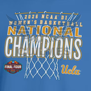Sudadera de Alta Calidad Personalizada de los UCLA Bruins, Sudadera de Felpa con Estampado Gráfico de la Final Four de Baloncesto para Mujer - Product Image 4
