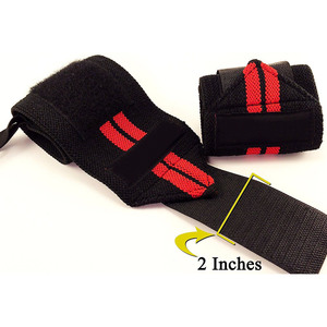 Sangles de poignet réglables pour haltérophilie avec fermeture auto-agrippante, pour soulevé de terre, gym et fitness, fabricant OEM de sangles en gros, export. - Product Image 4