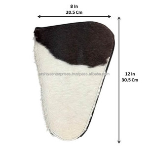 Tùy Chỉnh Handmade Da Bò Da Giấu Mang Theo Súng Bao Da Trường Hợp Với Dây Kéo Tóc Thật Trên Ẩn Phong Cách Phương Tây <span class=keywords><strong>Handgun</strong></span> Pouch Túi - Product Image 2