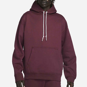 Sweat à capuche coupe oversize pour homme, épais, uni, automne, imprimé sérigraphié, coupe-vent, avec poches, 100% coton de haute qualité - Product Image 1