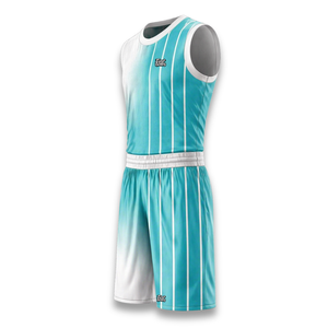 Conjunto de Uniforme de Baloncesto Personalizado, Jersey y Pantalones Cortos Sublimados, Ropa de Equipo, Fabricante OEM - Product Image 3