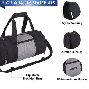 Sac de sport de qualité supérieure fabriqué au Pakistan à prix abordable, grande capacité, personnalisable, pour usage extérieur, sac de fitness. - Product Image 2